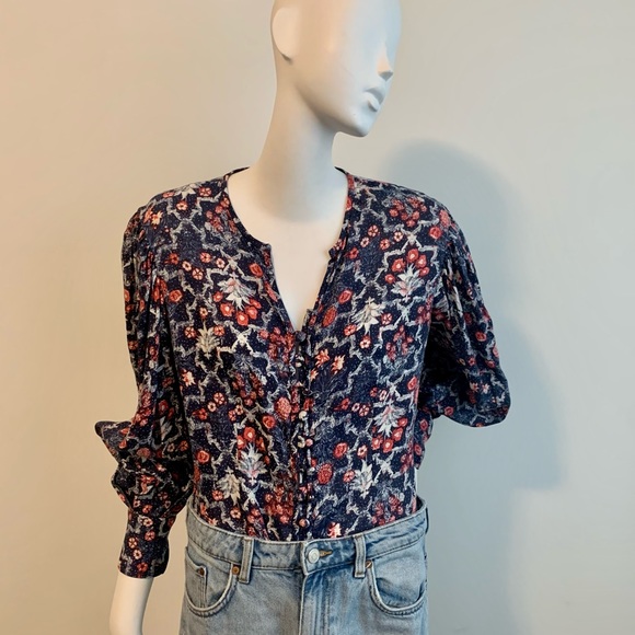 Isabel Marant Étoile Patterned Blouse - Picture 2 of 11